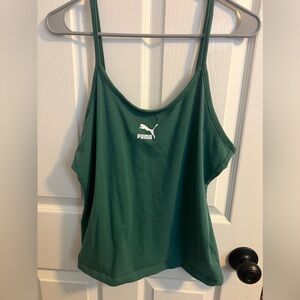 Puma teal tank top